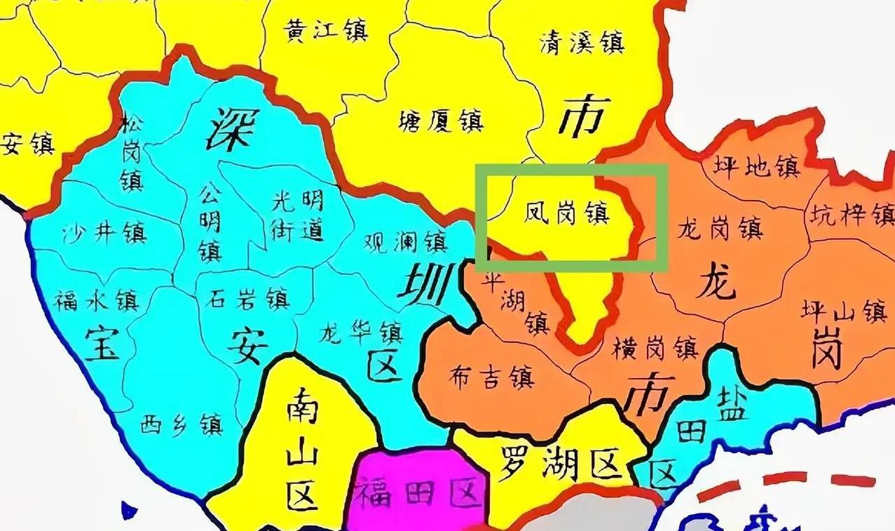 东莞第一反骨仔应该就是凤岗，因为他们基本不去东莞市区，都去了深圳。凤岗镇距离深