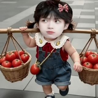 囡囡已经在卖番茄给纸鱼哥哥买专辑了