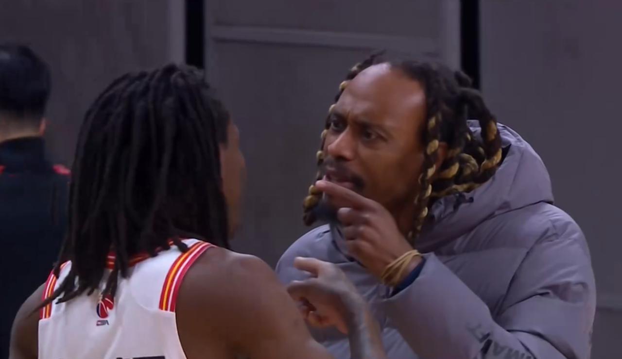 万万没想到！广东队没出场的球员，却是最火爆、最硬气的，约对手赛后单挑，好被杜锋拉