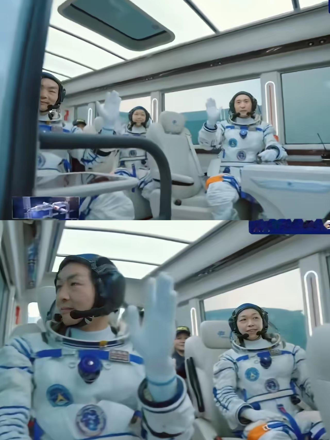 太戳心！中国航天员专属车无牌，八个字藏着最硬核的浪漫！神舟23号发射在即，航天员