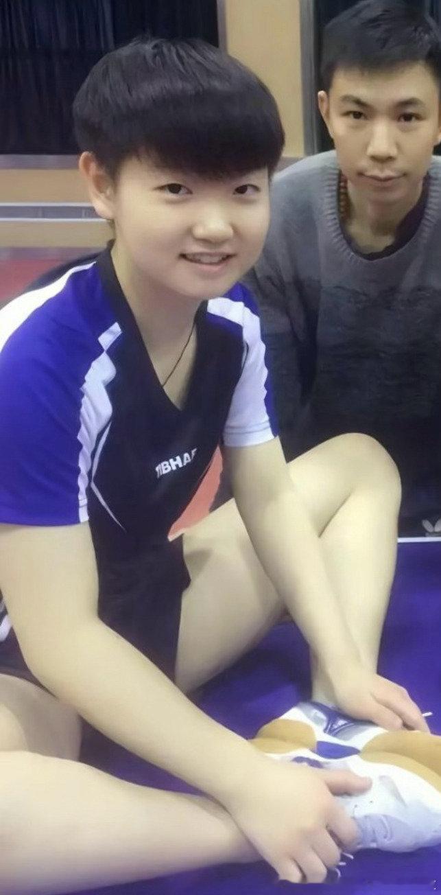 孩子孩子咋这么可爱这萌#孙颖莎#​