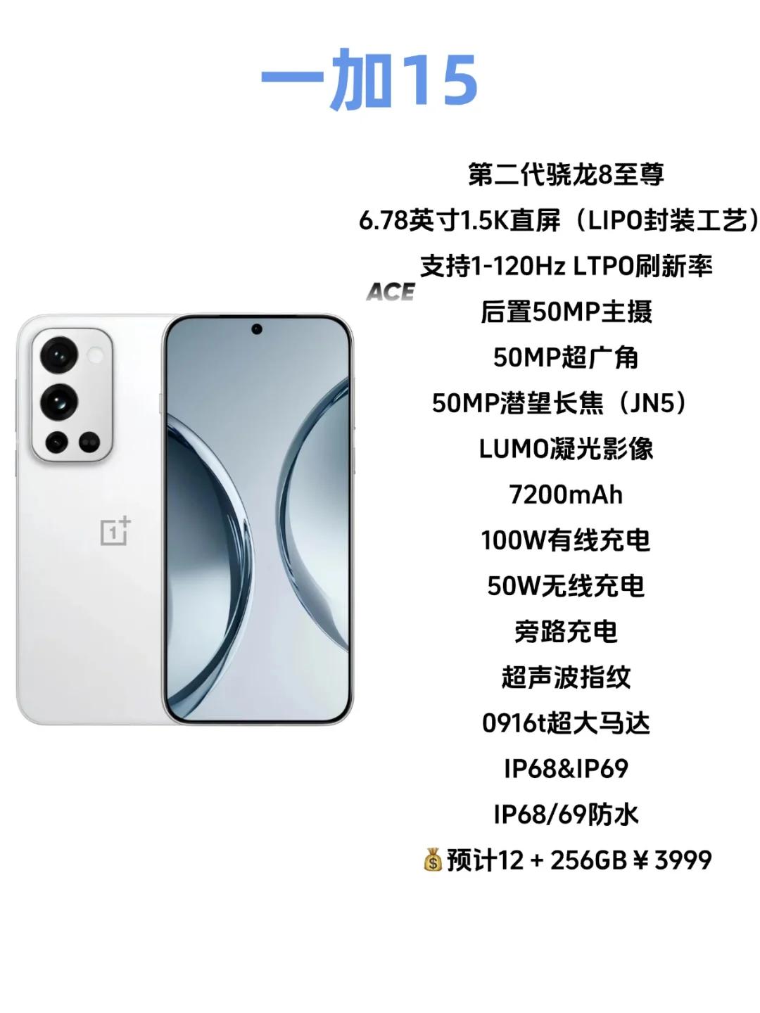 一加15这配置真的不行吗？根据网上的曝光消息做了个配置汇总，这次一加15更加