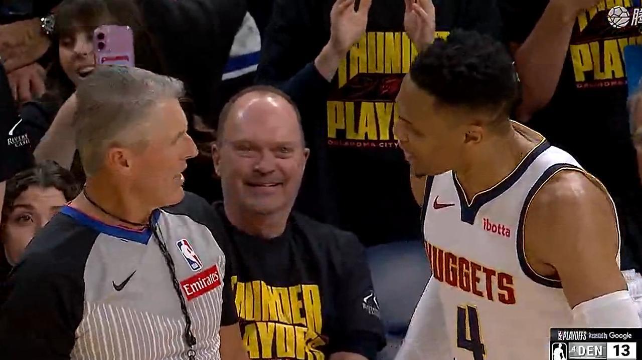 在IKC这个主场<em>维斯布鲁克</em>真是找回来曾经的自己！激情对喷裁判吃到技术犯规！上