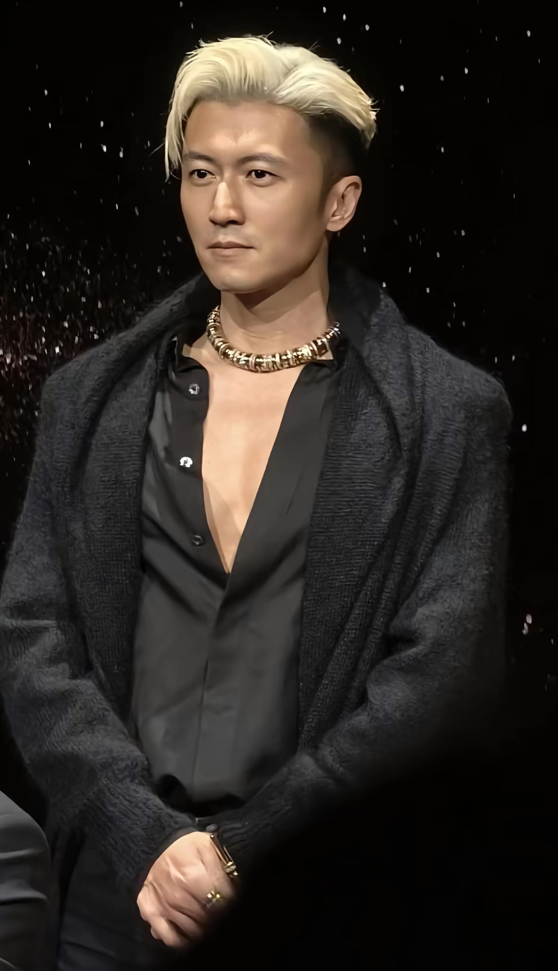 谢霆锋的面相并没有大儿子那么阳光大气