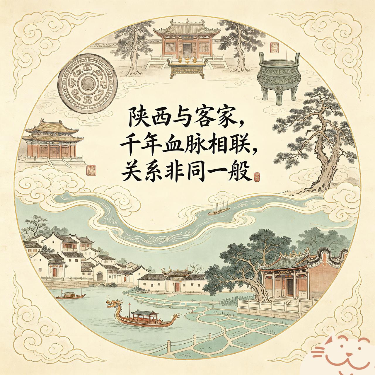 陕西与客家，千年血脉相联，关系非同一般：已知首批客家人，便是源自秦朝时期的陕西