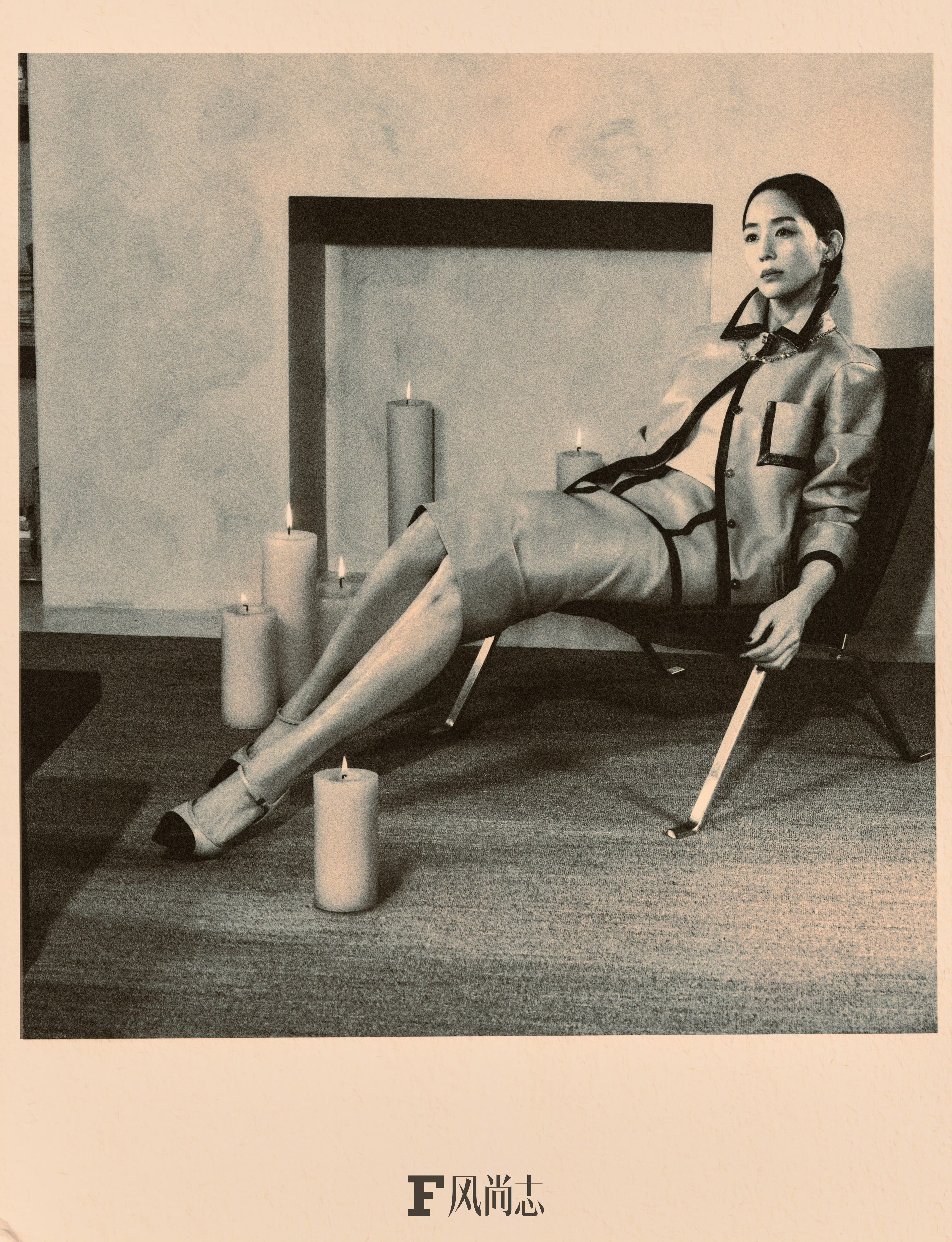 张钧甯风尚志开年刊封面