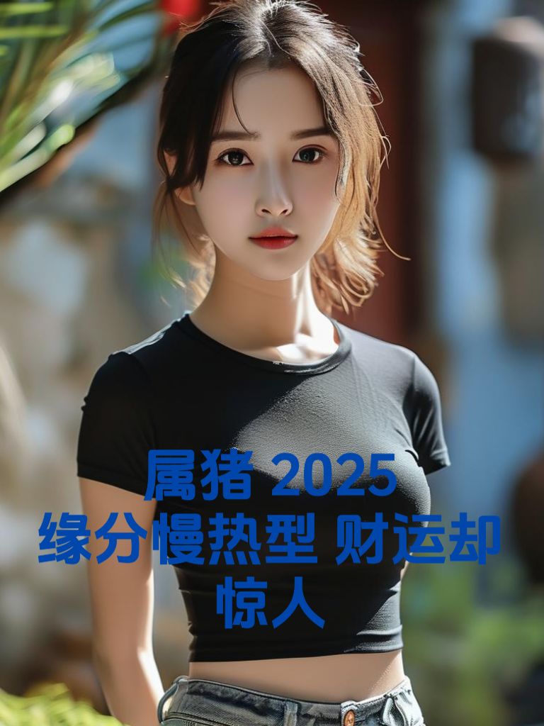 属猪2025：缘分慢热型，财运却惊人