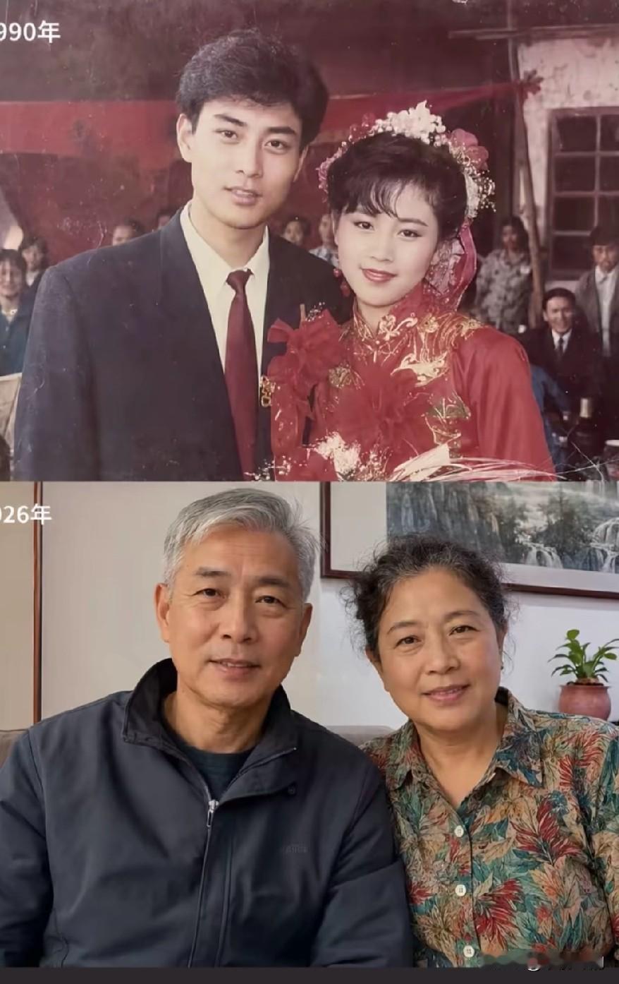 时间过得真快。一晃就从以前的帅哥美女变成了现在的大叔大妈了。