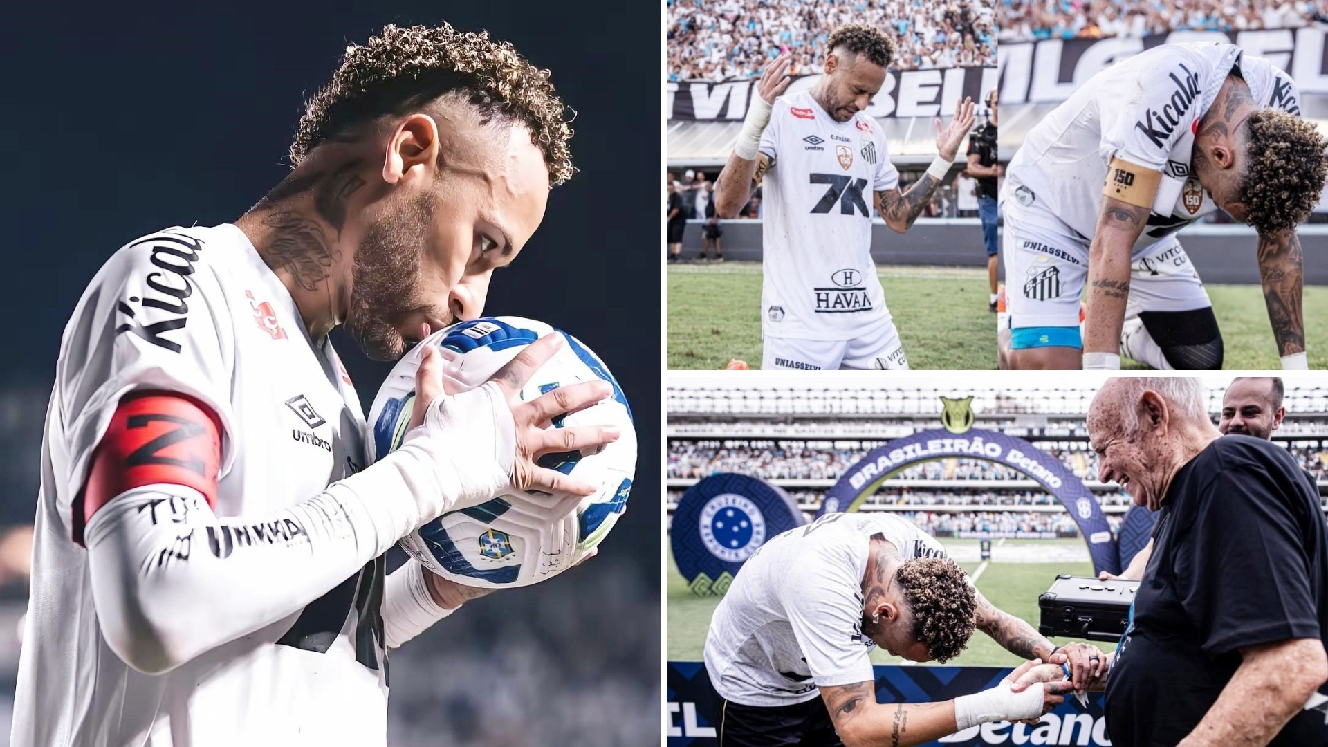 33岁内马尔近5场几乎打满，并送上5球1助，帮助桑托斯6轮不败成功保级。内马尔