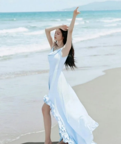 王楚然这身材，去当模特都绰绰有余了吧，太美了​​​