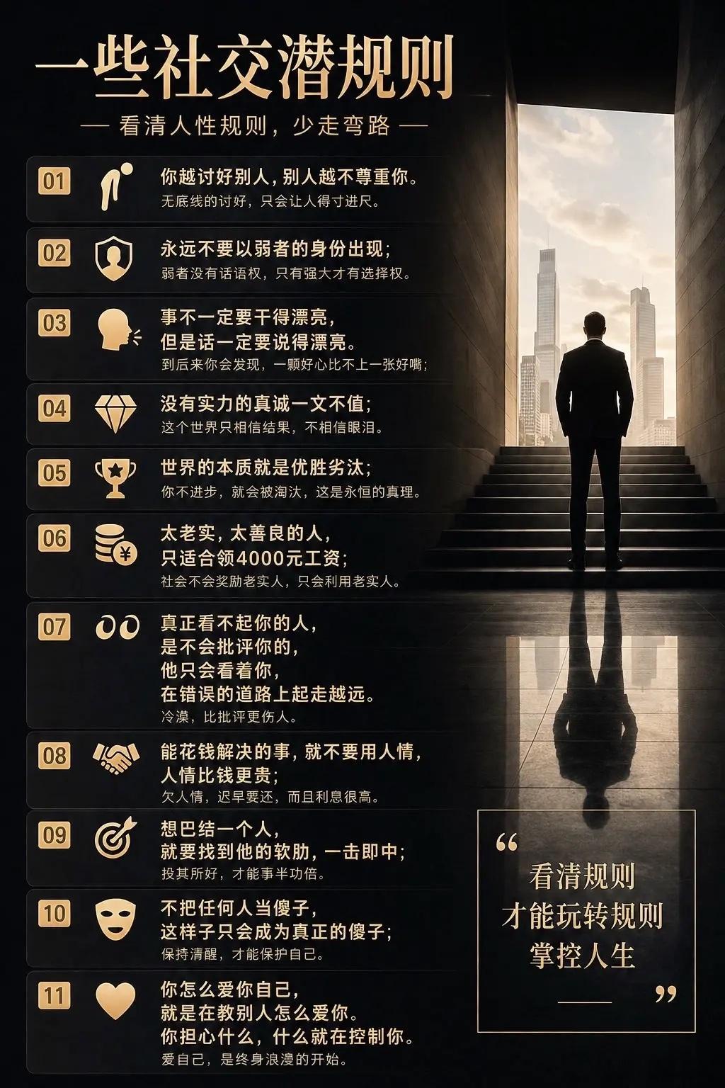 一些社交潜规则
