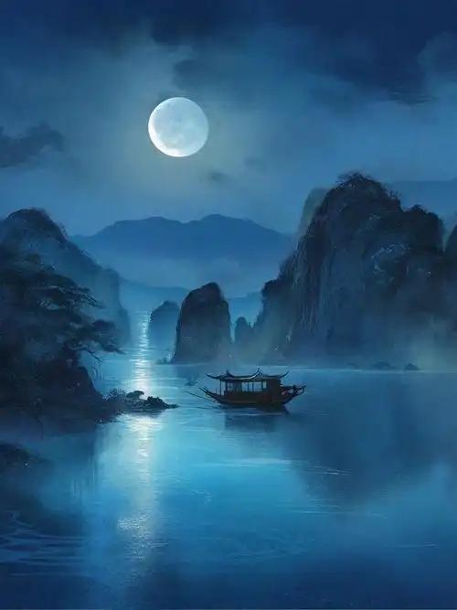 下联:晴山半翠云。还有什么好的下联请友友们接着对！