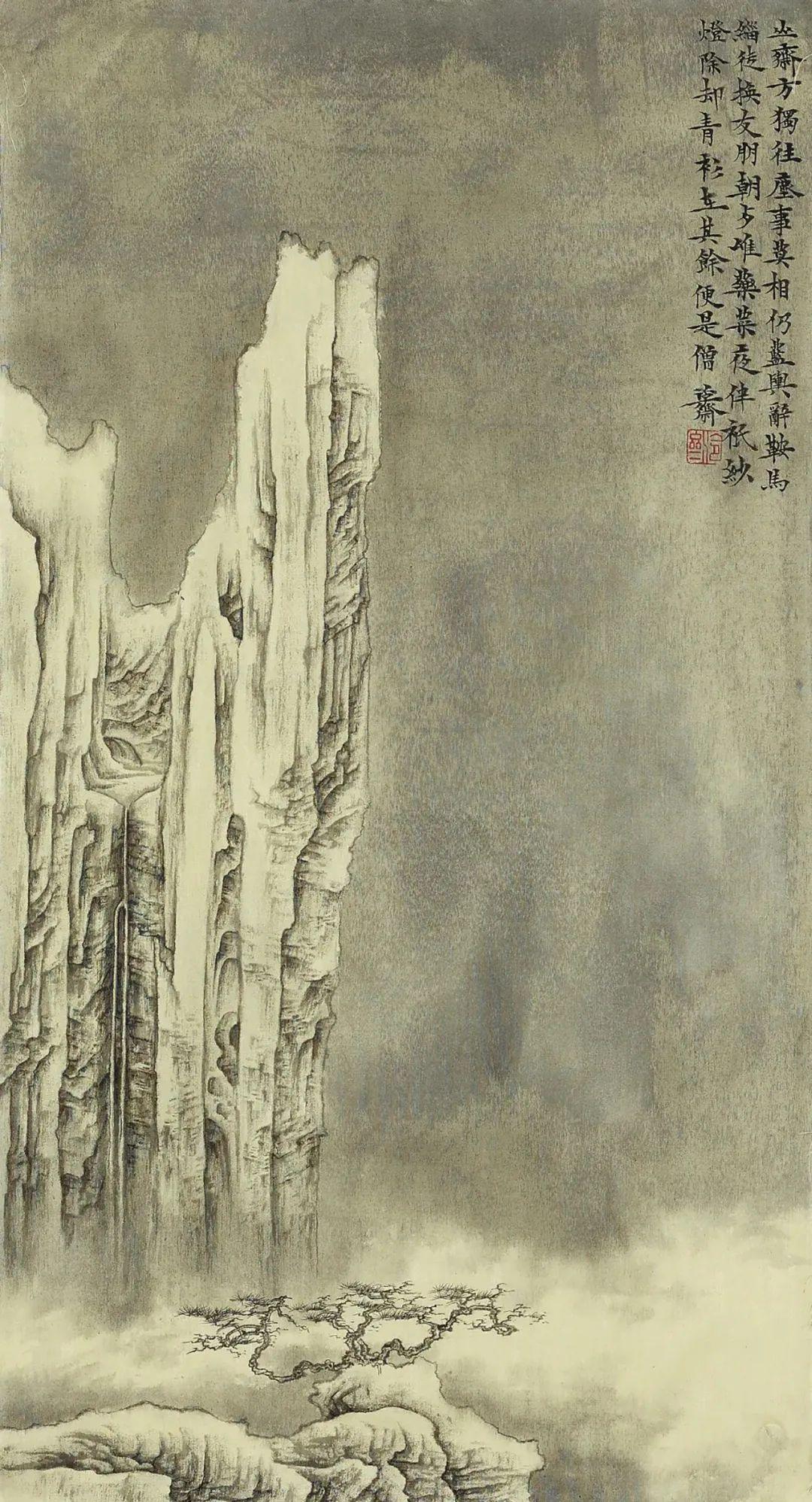 【为什么郭尉鑫的“静谧旷远”，能让人看了就想收藏？】没有浓艳的色彩抢镜，郭