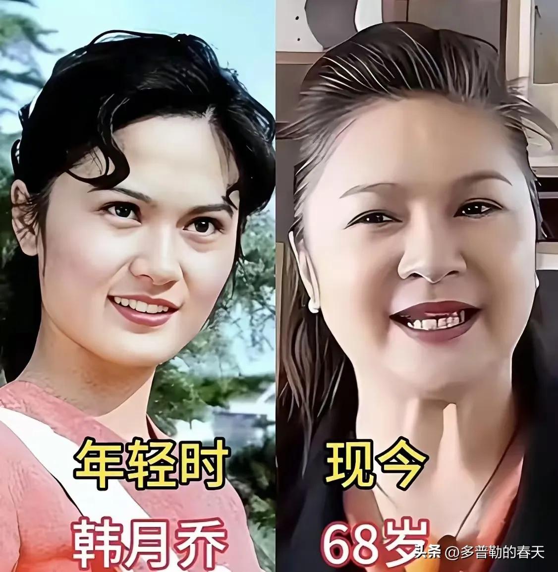 岁月从来不败美人。气质优雅，风华绝代，在电影史上留下了自己独特的印记—韩月乔