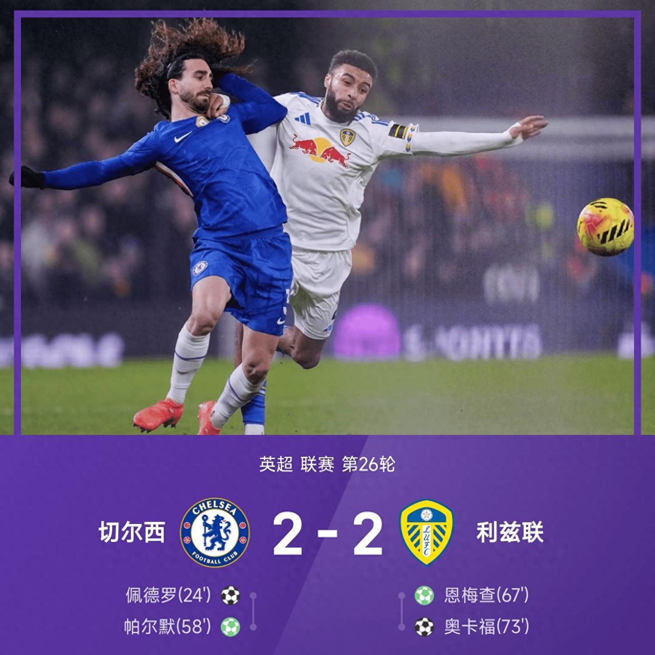 英超第26轮战罢多强纷纷遇阻最新积分榜格局洗牌补时第95分钟，曼联靠