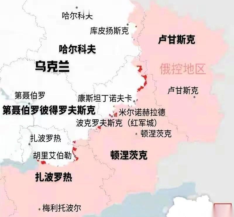 目标已经不是哪座城了，是一条河。俄军的箭头直直地指向第聂伯河，要把整个乌克兰东