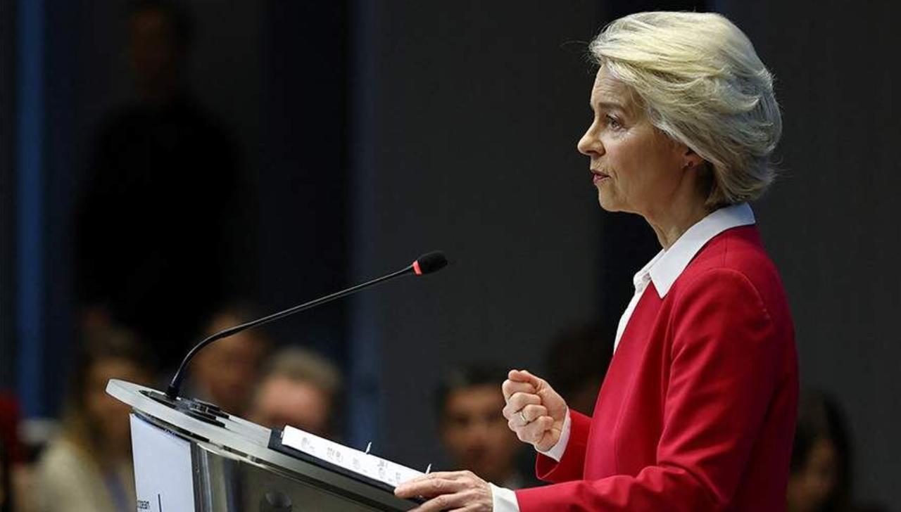 武契奇转达莫斯科给冯德莱恩的信息  武契奇向冯德莱恩转达来自莫斯科给她的消