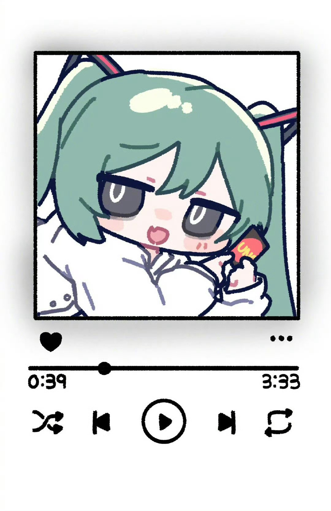 初音未来动漫仲夏狂欢季miku殿下真的好甜的一个甜妹啊.画师みらつ暑期片单交