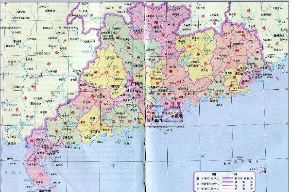 广东各地市在全国的知名度排序第一名广州，历史名城+南国之都；第二名深圳，香港