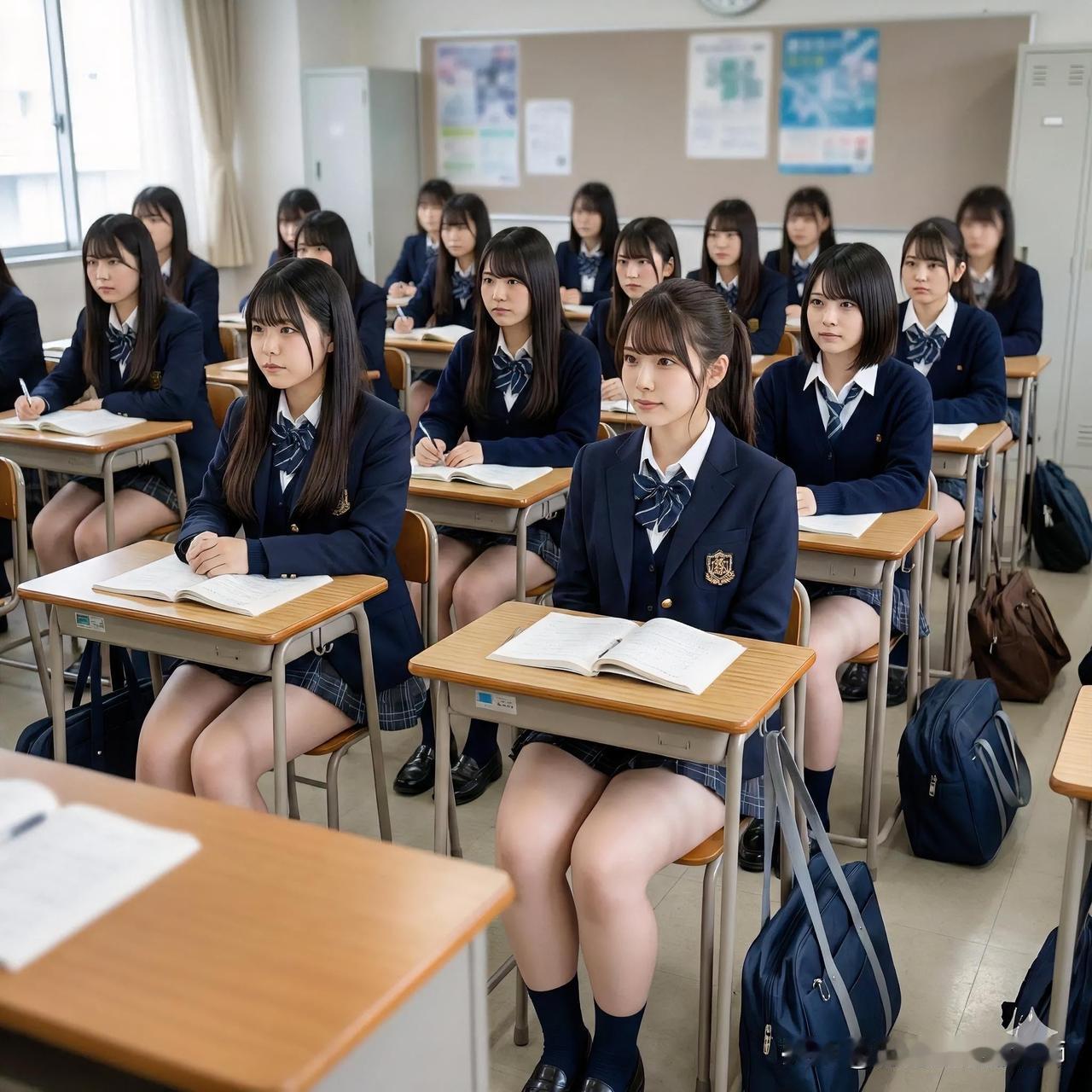 日本女学生为什么都这么好看！