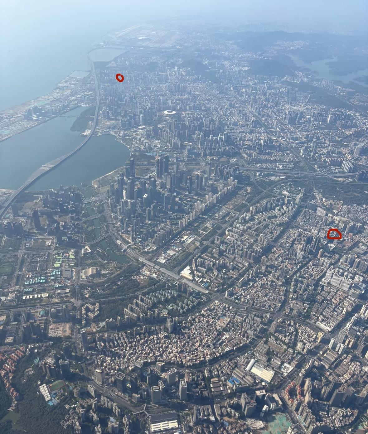 深圳，以前住的vs现在住的地方[捂脸哭]