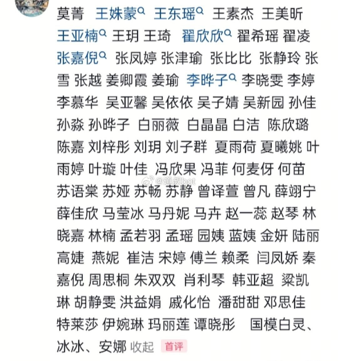 这些人有什么共同点吗？