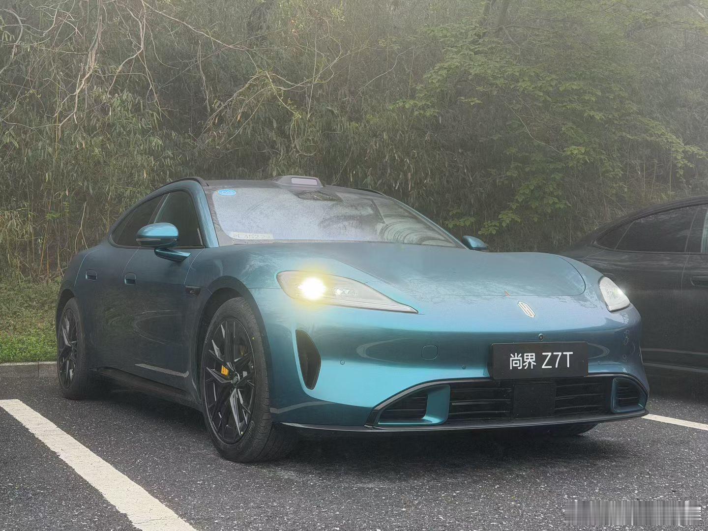 尚界z7它来了可惜天公不作美等成片吧