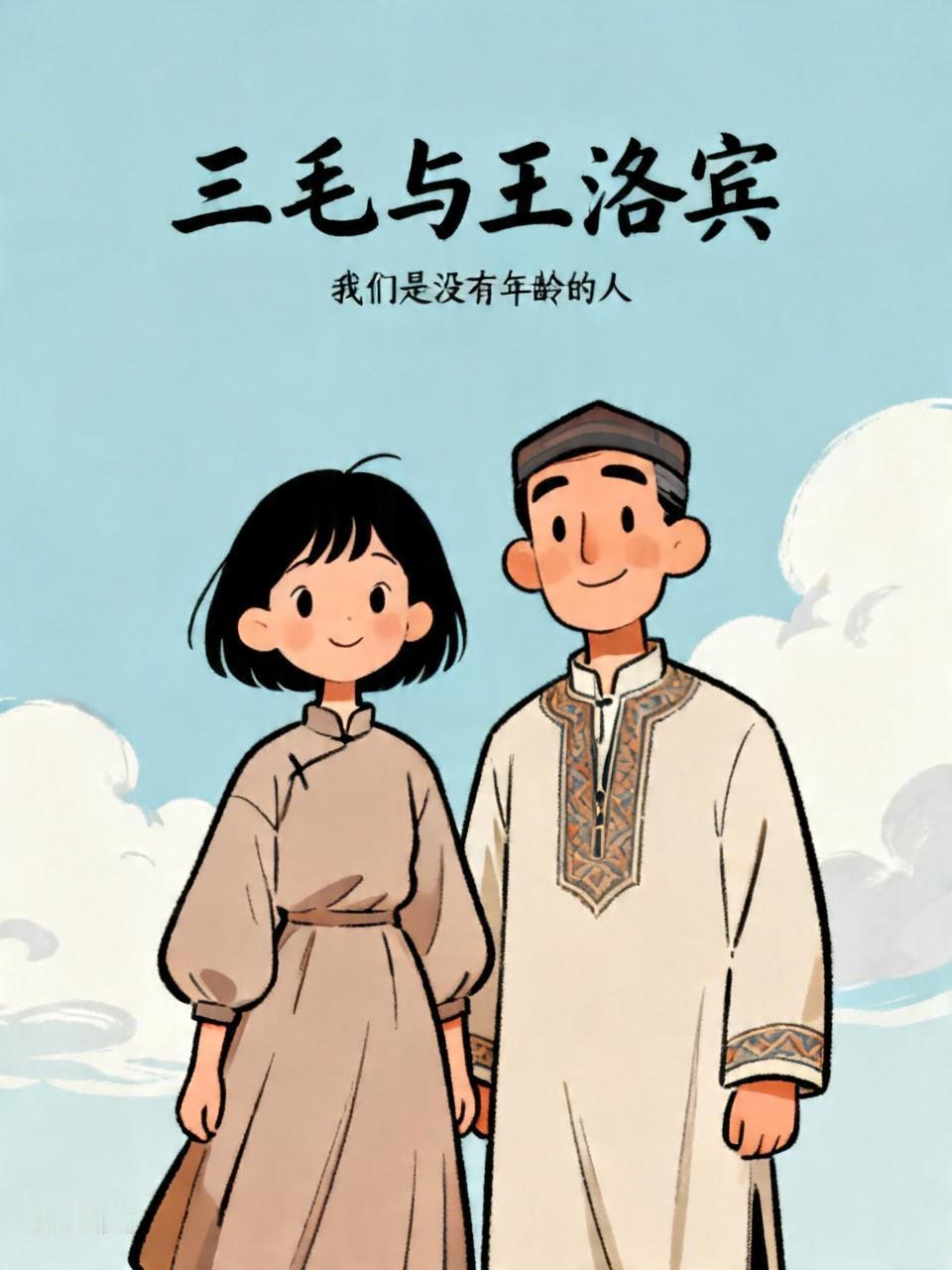 三毛手迹，给王洛宾的一封信。这事搁现在就是网络社交，当时叫笔友，很流行的。如果那