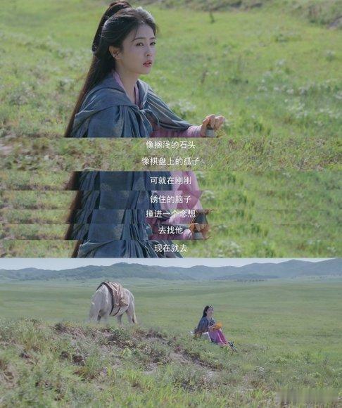 终于等到白鹿骑马正片了别的女主等人来接，叶璃自己骑马去找墨修尧，飒死我了你俩快亲