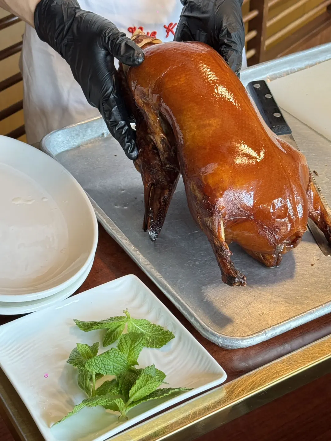 拜见！！！糖葱烤鸭卷饼
