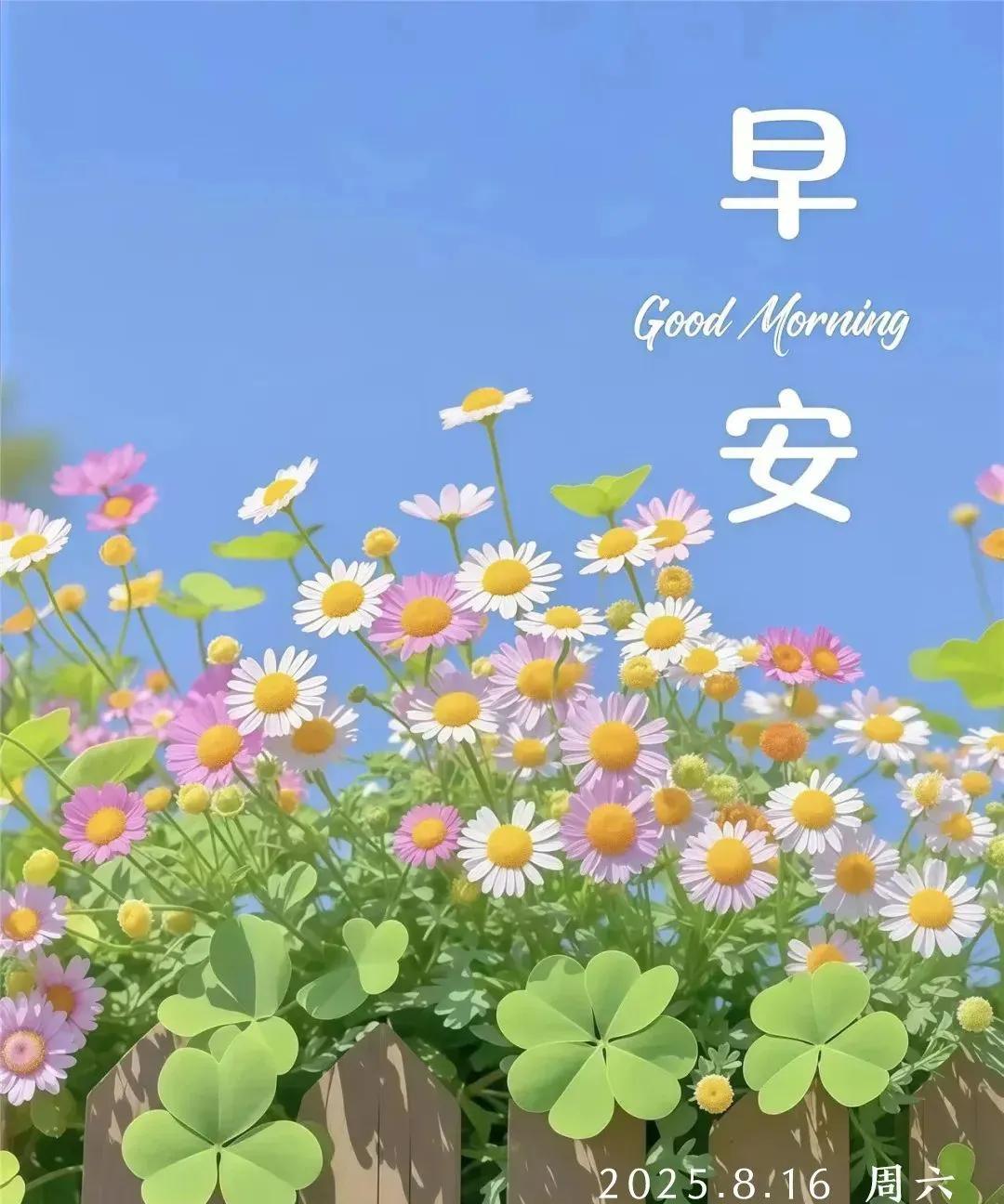 《五律·致友人》问候因君至，思君每日同。祝福添喜乐，相伴意融融。茶绿观夕照