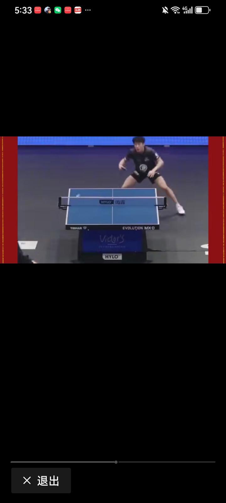 温瑞博小伙子挺可爱，很青葱纯真，内心很干净谦逊努力。采访他在欧洲和樊振东的比赛