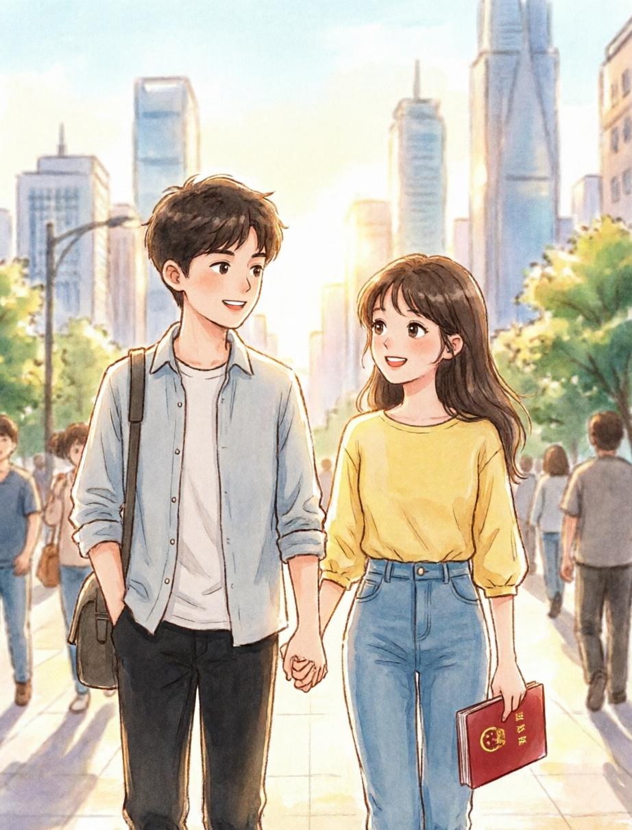 同事悄悄领证，不敢发朋友圈，怕被贴上“不稳定”的标签。这不仅是低调，更是对婚