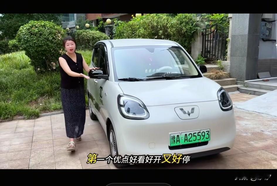 刷到一个视频，一个女生买了五菱宏光MINIEV,她讲了自己买车几个月后的感受