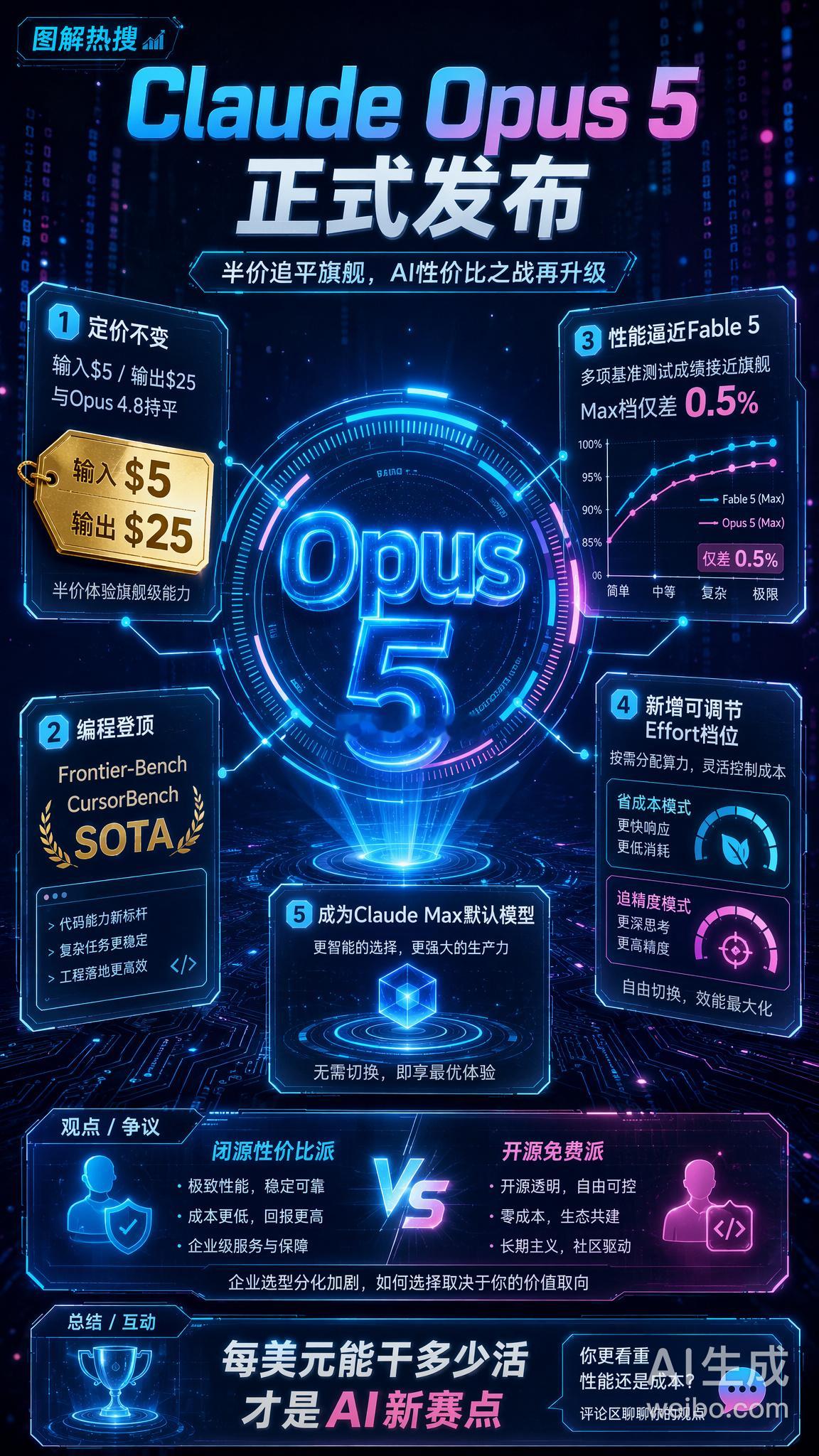 ClaudeOpus5发布Anthropic今天凌晨正式发布Claude