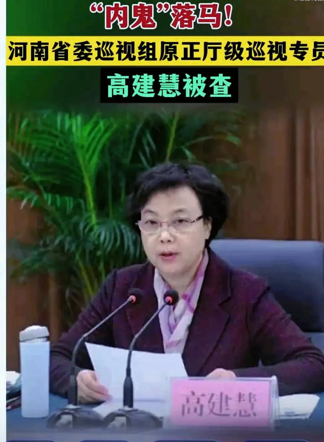  谁能想到，手握监督利剑的人，竟会成为剑鞘里的蛀虫？巡视组干部高建慧涉嫌严重