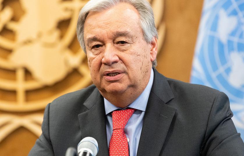 联合国秘书长古特雷斯说了句大实话：没有那个东方大国，就没有二战胜利。他曾表示