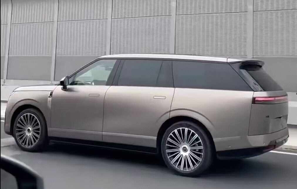 小鹏GX实车照曝光虎气十足