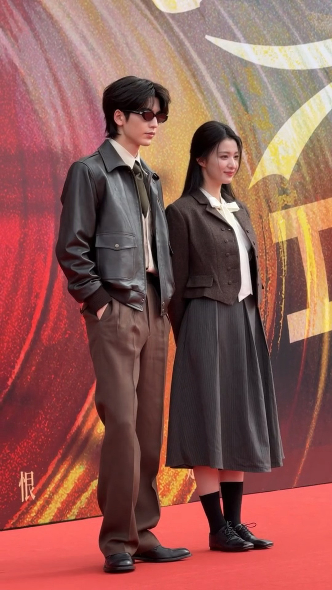 诡秘们，就问这两张脸拿什么输张凌赫王楚然男帅女美张凌赫王楚然这一秒过