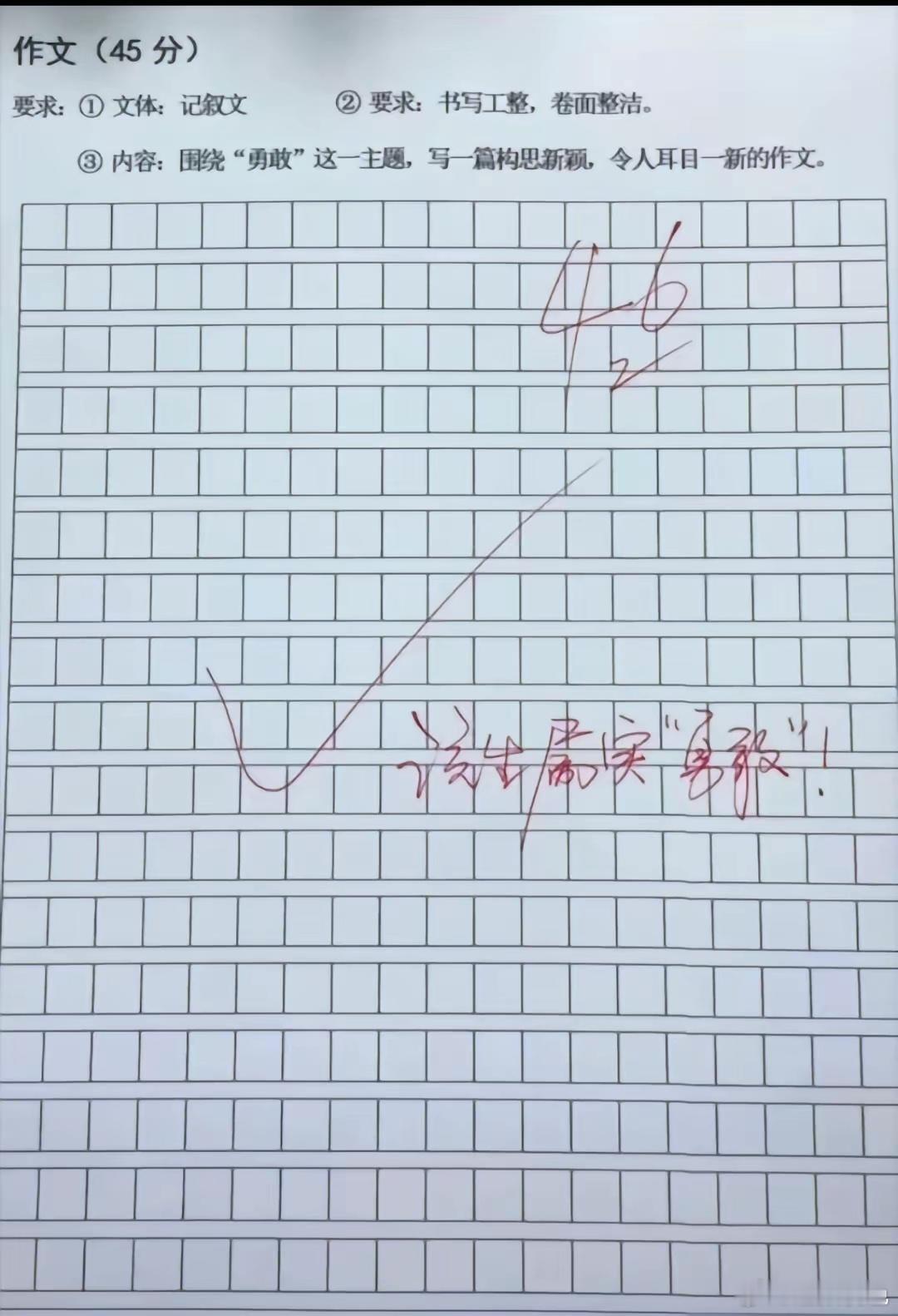 为什么学生一个字未写，却得了这么高的分？​​​