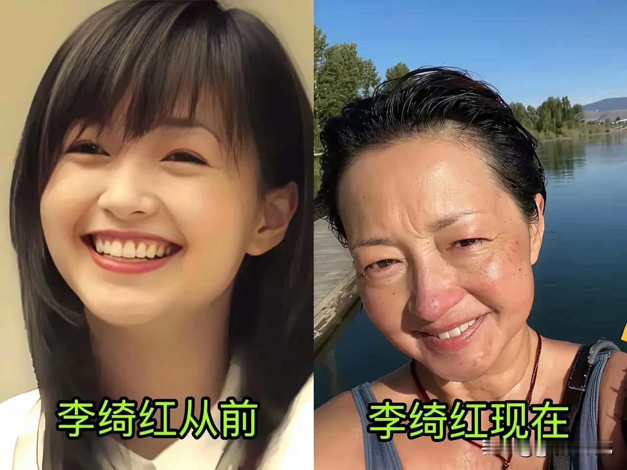 年轻的时候她们的颜值都很美，心里挺有感触。林青霞美丽动人、李嘉欣美丽动人、张柏芝