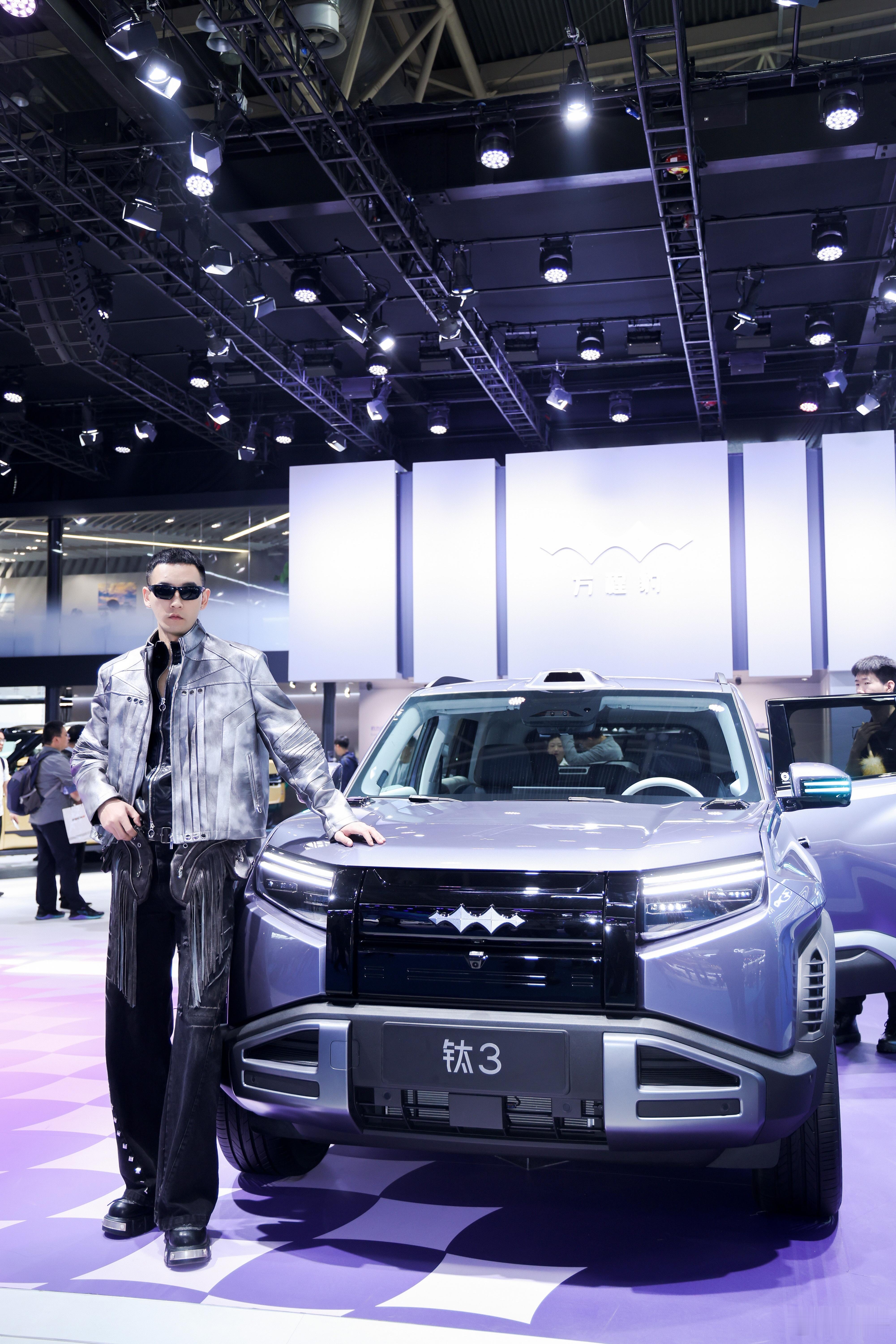 今年北京车展，我特意去比亚迪那个E3馆转了一圈。比亚迪直接包了一整个馆，王朝海洋