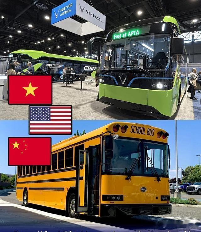 越南电动巴士进军美国市场，与中国巨头比亚迪电动巴士展开竞争。在芝加哥举办的20