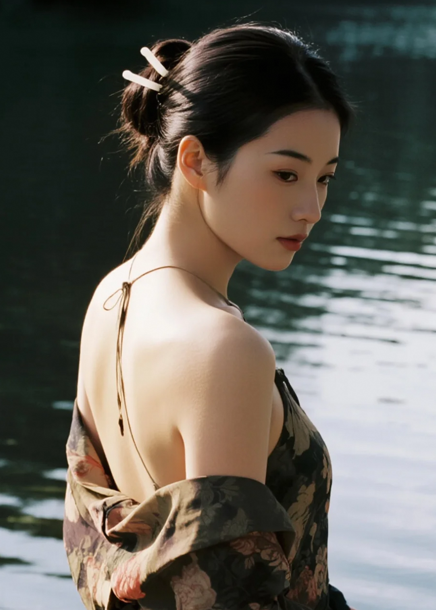 清纯又灵动的她，是你喜欢的类型么？