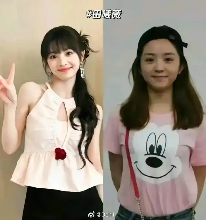 女星成名前后判若两人，白鹿唐嫣任敏田曦薇…谁的变化更大？​