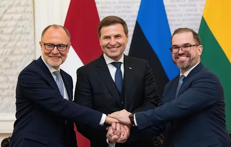 波罗的海三小，放了个大招。波罗的海三小国立陶宛、爱沙尼亚和拉脱维亚国防部长签