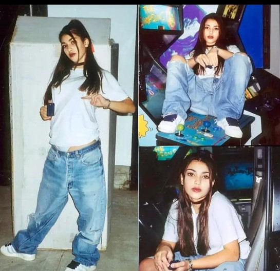 1993年的金·卡戴珊。