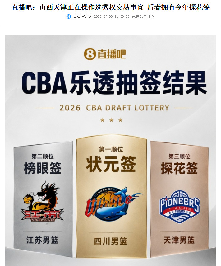 山西队想要天津队的探花签啊，曹芷豪、宋昕澔二保一是吧？cbaCBA
