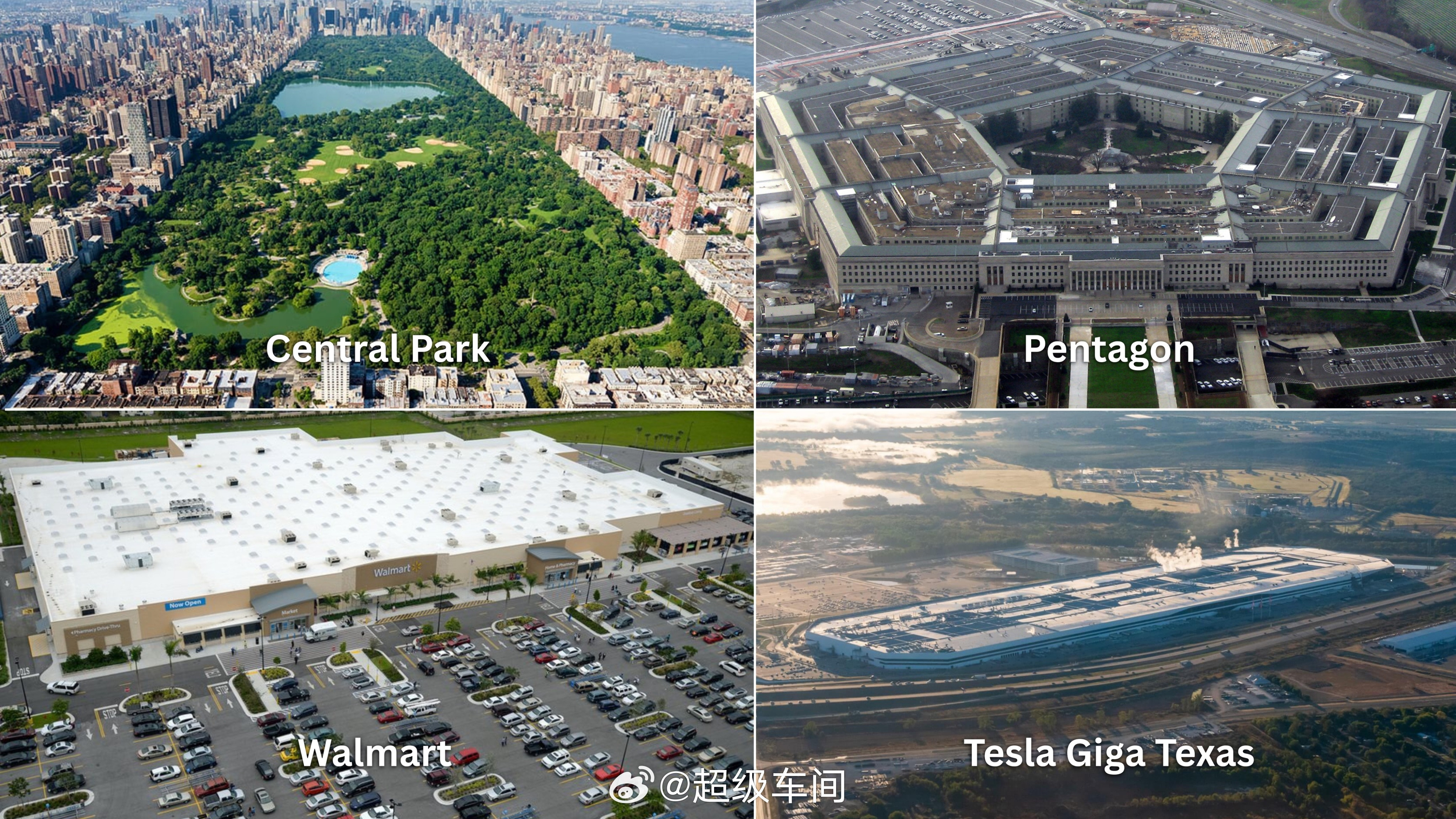 马斯克表示，特斯拉/太空探索公司的超级工厂（Terafab）面积达到1亿平方英