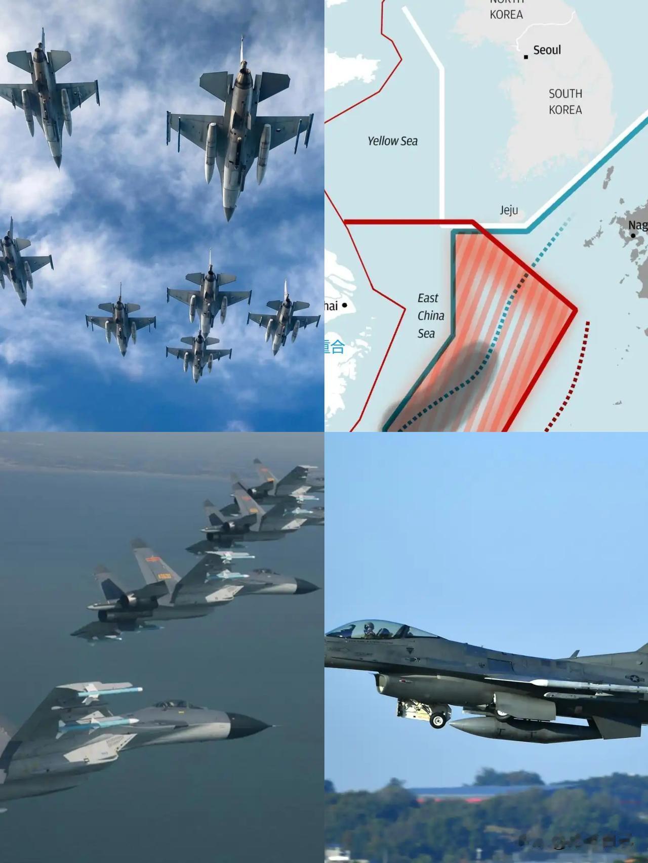 大年初二黄海亮剑！美军F-16挑衅，我军战机果断升空2023年2月18日，春
